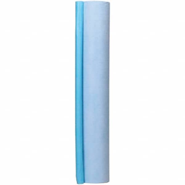 Protective Tape: 56″ Wide, 100 yd Long, 14 mil Thick, Blue Non-Woven Fabric, Acrylic Adhesive