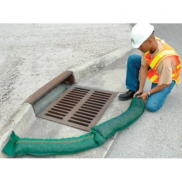 UltraTech - 750' Long" x 11" Wide Gravel Bag - Green Geotextile, For Stormwater - Americas Tooling