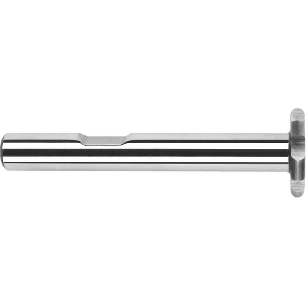 Harvey Tool - 3/4" Cut Diam, 1/32" Cut Width, 1/2" Shank, Straight-Tooth Woodruff Keyseat Cutter - Exact Industrial Supply