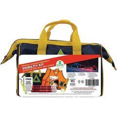 PRO-SAFE - Highway Safety Kits Type: Emergency Roadside Kit Number of Pieces: 14 - Americas Tooling