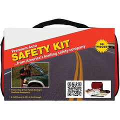 PRO-SAFE - Highway Safety Kits Type: Emergency Roadside Kit Number of Pieces: 66 - Americas Tooling