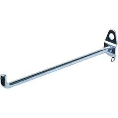 NMC - 6" Long Pegboard Hook - 6" Projection, 90° Bend, Steel - Americas Tooling