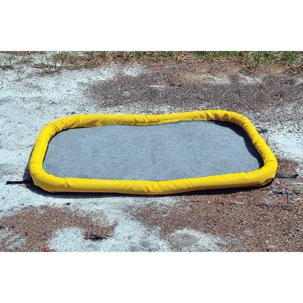 UltraTech - 3.3 Gal Capacity per Package, Stormwater Pad - 60" Long x 48" Wide, Gray, Recycled Fibers - Americas Tooling