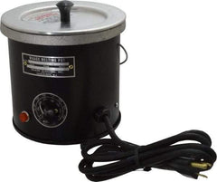 WAAGE - 1 Qt, 3-1/2" Deep, 150 to 450°F, Dip Coat Pot - 5" ID, 115 Volts, 600 Watts - Americas Tooling