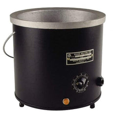 WAAGE - 1 Gal, 5-1/2" Deep, 150 to 450°F, Dip Coat Pot - 8" ID, 230 Volts, 1000 Watts - Americas Tooling