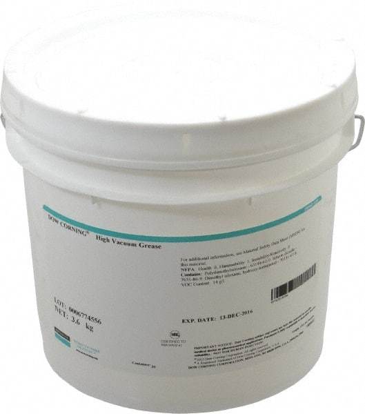 Dow Corning - 8 Lb Can Silicone General Purpose Grease - Translucent White/Gray, NLGIG 2, - Americas Tooling