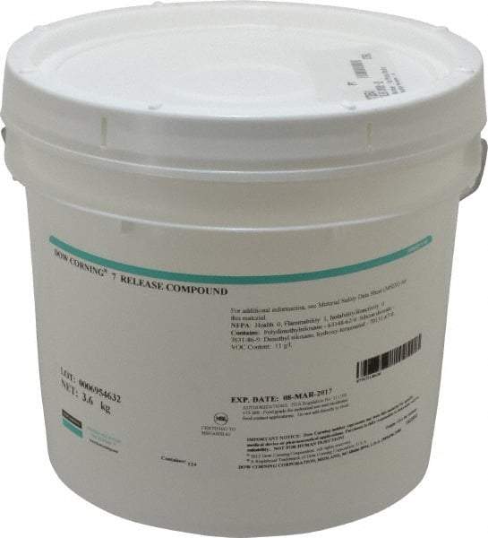 Dow Corning - 8 Lb. Can, White, General Purpose Mold Release - Food Grade, Silicone Composition - Americas Tooling