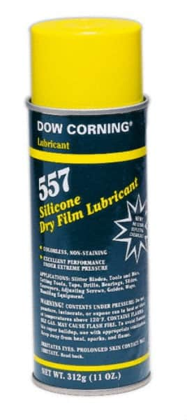 Dow Corning - 16 oz Aerosol Dry Film Moly/Silicone Lubricant - Clear, -40°F to 110°F - Americas Tooling