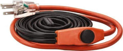 EasyHeat - 6' Long, Preassembled, Fixed Length, Fixed Wattage, Protection Heat Cable - 120 Input Volts, 42 Watts - Americas Tooling