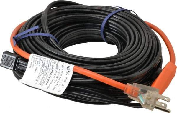 EasyHeat - 60' Long, Preassembled, Fixed Length, Fixed Wattage, Protection Heat Cable - 120 Input Volts, 420 Watts - Americas Tooling