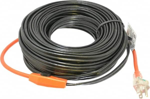 EasyHeat - 80' Long, Preassembled, Fixed Length, Fixed Wattage, Protection Heat Cable - 120 Input Volts, 560 Watts - Americas Tooling