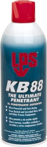 LPS - 16 oz Aerosol Penetrant - Bright Red, Food Grade - Americas Tooling