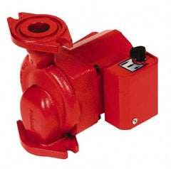 Bell & Gossett - 0.068 hp, 1 Phase, Cast Iron Housing, Noryl Impeller, Inline Circulator Pump - 115/230V Volt, 60 Hz Hz, 125 Max psi, 120V Motor - Americas Tooling