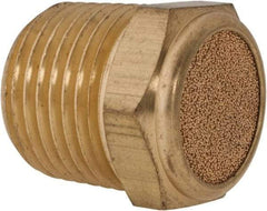 ARO/Ingersoll-Rand - 1/4 Male NPT, 9/16" Hex, 5/8" OAL, Breather Vent - 250 Max psi - Americas Tooling