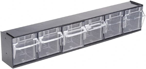 Deflect-o - Black/Clear Covered Modular - Plastic - Americas Tooling