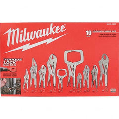 Milwaukee Tool - Plier Sets Set Type: Locking Pliers Number of Pieces: 10 - Americas Tooling