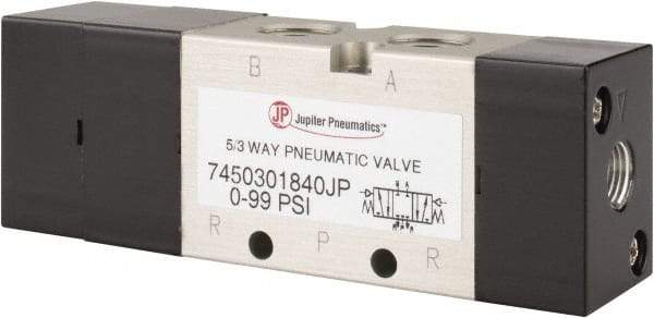 PRO-SOURCE - Specialty Air Valves Valve Type: 5-Way, 3 Position Actuator Type: Pneumatic Double Acting - Americas Tooling