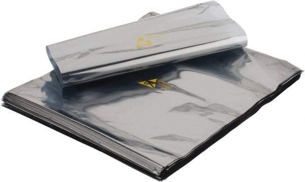 Value Collection - 18" Long x 15" Wide, 3 mil Thick, Clear Metalized Static Shield Bag - Metal-In - Americas Tooling