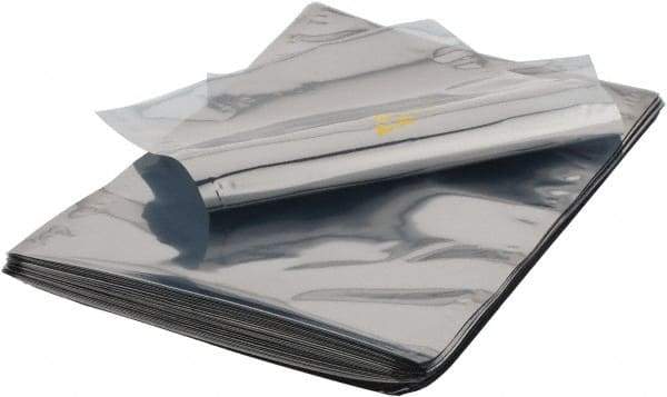 Value Collection - 18" Long x 12" Wide, 3 mil Thick, Clear Metalized Static Shield Bag - Metal-In - Americas Tooling