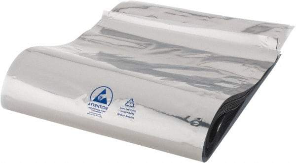 Value Collection - 24" Long x 10" Wide, 3 mil Thick, Clear Metalized Static Shield Bag - Metal-In - Americas Tooling