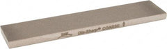 DMT - 4" Long x 0.88" Wide x 0.19" Thick, Diam ond Sharpening Stone - Rectangle, Coarse Grade - Americas Tooling