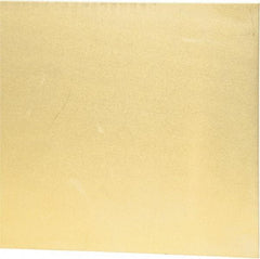 Alinabal - 2 Ft. Long x 8 Inch Wide x 0.016 Inch Thick, Shim Sheet Stock - Laminated Brass, 0.003 Inch Lamination Thickness - Americas Tooling