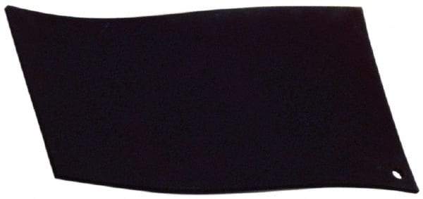 Made in USA - 24" Long, 12" Wide, 0.031" Thick, Neoprene Rubber Foam Sheet - 35 to 45 Durometer, Black, -20 to 180°F, 1,000 psi Tensile Strength, Adhesive Backing, Stock Length - Americas Tooling