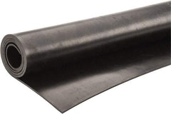 Made in USA - 36" Long, 36" Wide, Neoprene Spring Blend Rubber Foam Sheet - 65 to 75 Durometer, Black, -20 to 170°F, 1,000 psi Tensile Strength, Stock Length - Americas Tooling