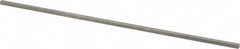 Made in USA - 12" Long x 3/16" High x 3/16" Wide, Undersized Key Stock - 18-8 Stainless Steel - Americas Tooling