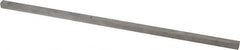 Made in USA - 12" Long x 5/16" High x 5/16" Wide, Undersized Key Stock - Type 316 Stainless Steel - Americas Tooling