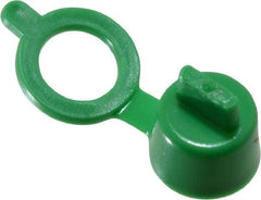 Caplugs - Grease Fitting Cap - Green, 100 Pieces - Americas Tooling