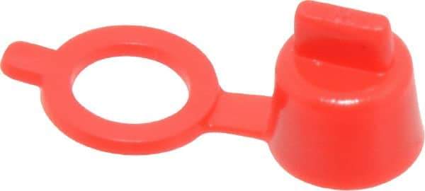 Caplugs - Grease Fitting Cap - Red, 100 Pieces - Americas Tooling