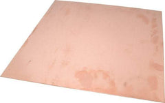 Value Collection - 0.032 Inch Thick x 12 Inch Square, Copper Sheet - Alloy 110 - Americas Tooling