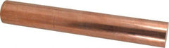 Value Collection - 1-3/4 Inch Diameter x 12 Inch Long, Copper Round Rod - Alloy 110 Copper - Americas Tooling