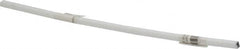 Made in USA - 1 Ft. Long x 1/4 Inch Wide x 1/4 Inch High, Virgin PTFE, Square Plastic Bar - White, +0.030 - 0.000 Tolerance - Americas Tooling