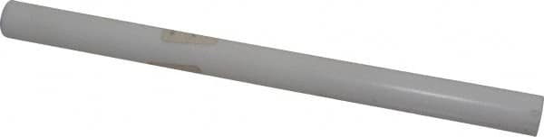 Made in USA - 7/8 Inch Outside Diameter x 1 Ft. Long, Plastic Round Tube - PTFE (Virgin), +/- 0.025 Inch Tolerance - Americas Tooling