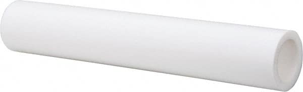 Made in USA - 3 Inch Outside Diameter x 6 Ft. Long, Plastic Round Tube - PTFE (Virgin), +/- 0.050 Inch Tolerance - Americas Tooling