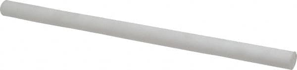 Made in USA - 1' Long, 5/8" Diam, PTFE (Mechanical Grade) Plastic Rod - +0.005 Tolerance - Americas Tooling