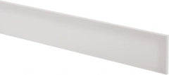 USA Sealing - 2' x 2" x 3/16" White PTFE (Virgin) Rectangular Bar - Americas Tooling