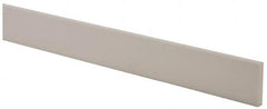 USA Sealing - 4' x 1-1/2" x 1/4" White PTFE (Virgin) Rectangular Bar - Americas Tooling