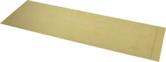 Made in USA - 10 Piece, 18 Inch Long x 6 Inch Wide x 0.004 Inch Thick, Shim Sheet Stock - Brass - Americas Tooling