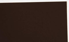 Made in USA - 1 Piece, 10" Wide x 20" Long Plastic Shim Stock Sheet - Brown, ±10% Tolerance - Americas Tooling