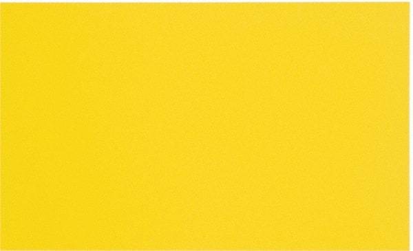 Made in USA - 1 Piece, 20" Wide x 20" Long Plastic Shim Stock Sheet - Yellow, ±10% Tolerance - Americas Tooling