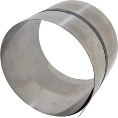 Made in USA - 50 Inch Long x 6 Inch Wide x 0.025 Inch Thick, Roll Shim Stock - Stainless Steel - Americas Tooling