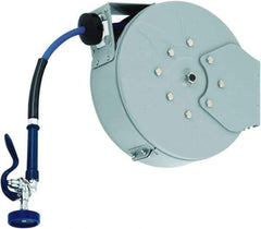 T&S Brass - 30' Spring Retractable Hose Reel - 300 psi, Hose Included - Americas Tooling