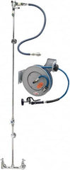 T&S Brass - 35' Spring Retractable Hose Reel - 300 psi, Hose Included - Americas Tooling