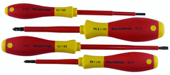 Insulated Slotted Screwdriver 3.5 & 4.5mm & Phillips # 1 & # 2. 4 Piece Set - Americas Tooling