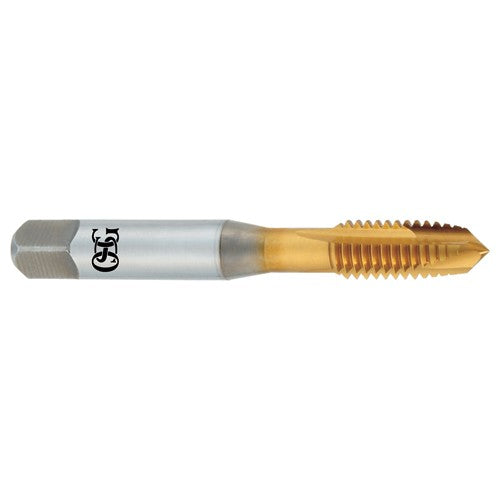 ‎1/4-28 Dia-H3-3 FL-HSS-TiN-Plug Spiral Point Tap - Americas Tooling