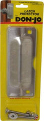 Don-Jo - 7" Long x 2-3/4" Wide, Latch Protector - Stainless Steel - Americas Tooling