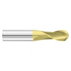 7/8 x 1-1/2 x 4 2 Flute Ball Nose  End Mill- Series 3215SD - Americas Tooling